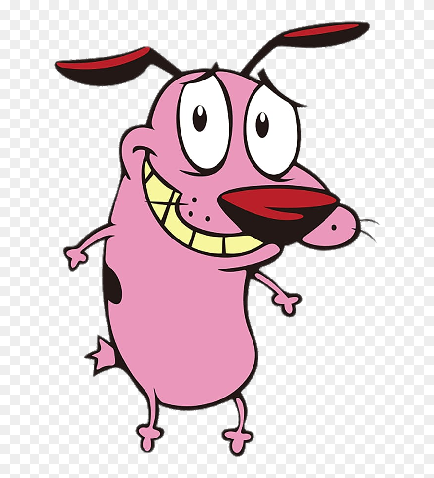 Download Courage The Cowardly Dog Transparent Clipart (#5531074