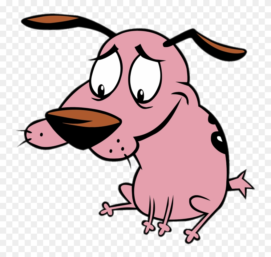Transparent Courage The Cowardly Dog Png Clipart