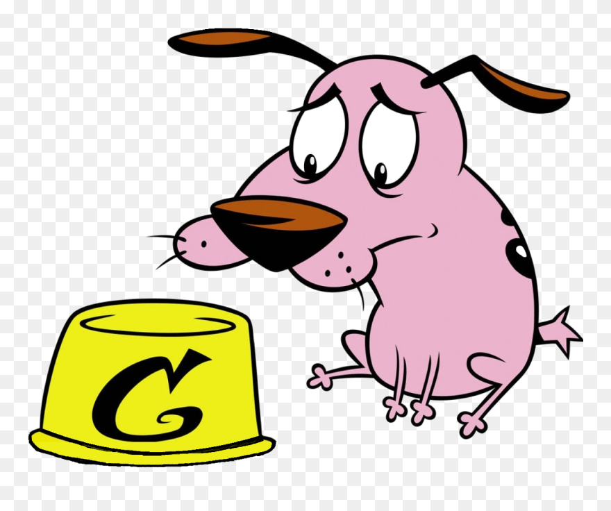 Transparent Courage The Cowardly Dog Png Clipart