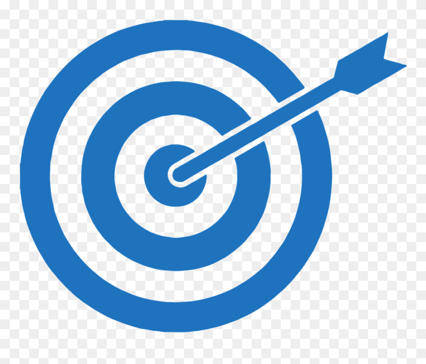 Goal Clipart Bullseye, Goal Bullseye Transparent Free - Álvaro Obregon Garden - Png Download