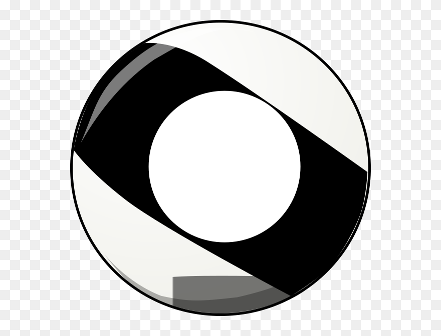 Billiards Ball Clip Art Black And White - Png Download