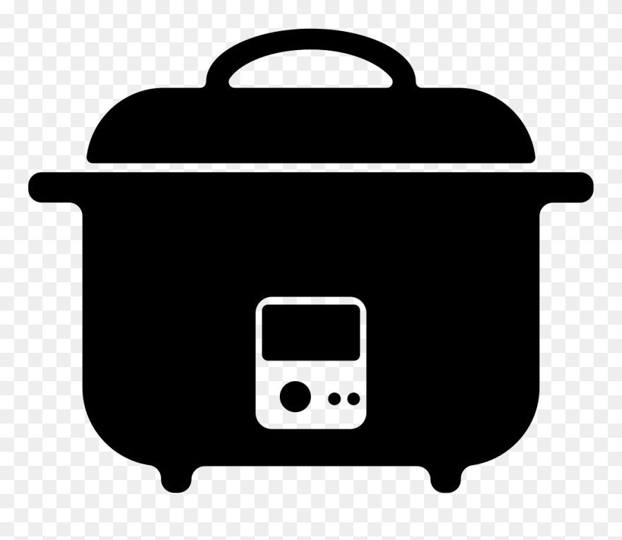 Rice Cooker - Electric Cooker Icon Clipart