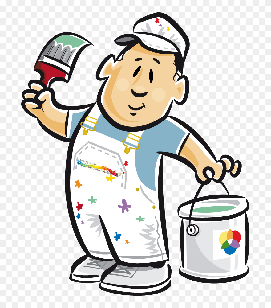 Thumb Image - Cartoon Painter Drawing Clipart