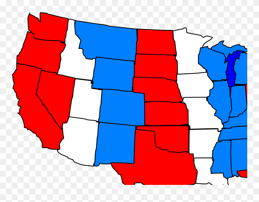 United States Red White Blue Clipart