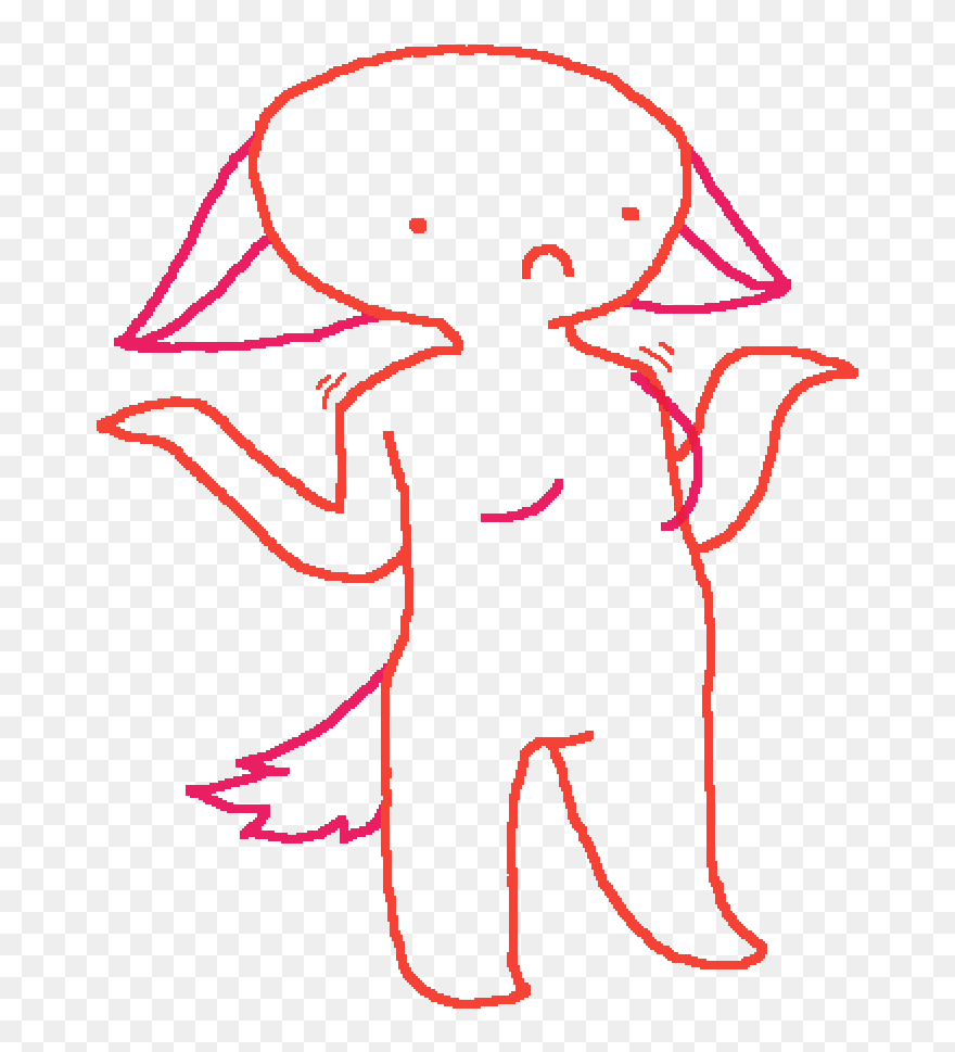 Transparent Shrug Png - Drawing Clipart