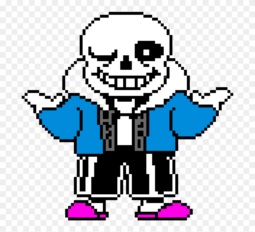 Undertale Sans In Game Clipart