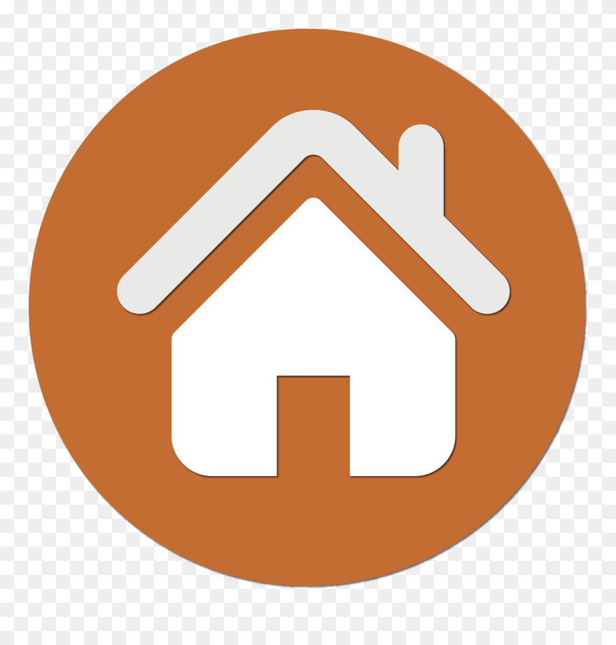 Safe Condos With Softguard - Black Round Icon House Png Clipart