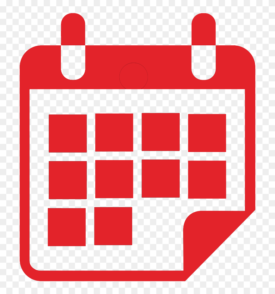 Transparent Calender Icon Png - Calendar Icon Vector Png Clipart