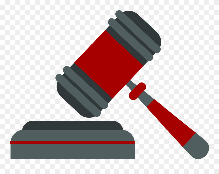 Transparent Gavel And Scales Clipart - Palu Sidang Vector - Png Download