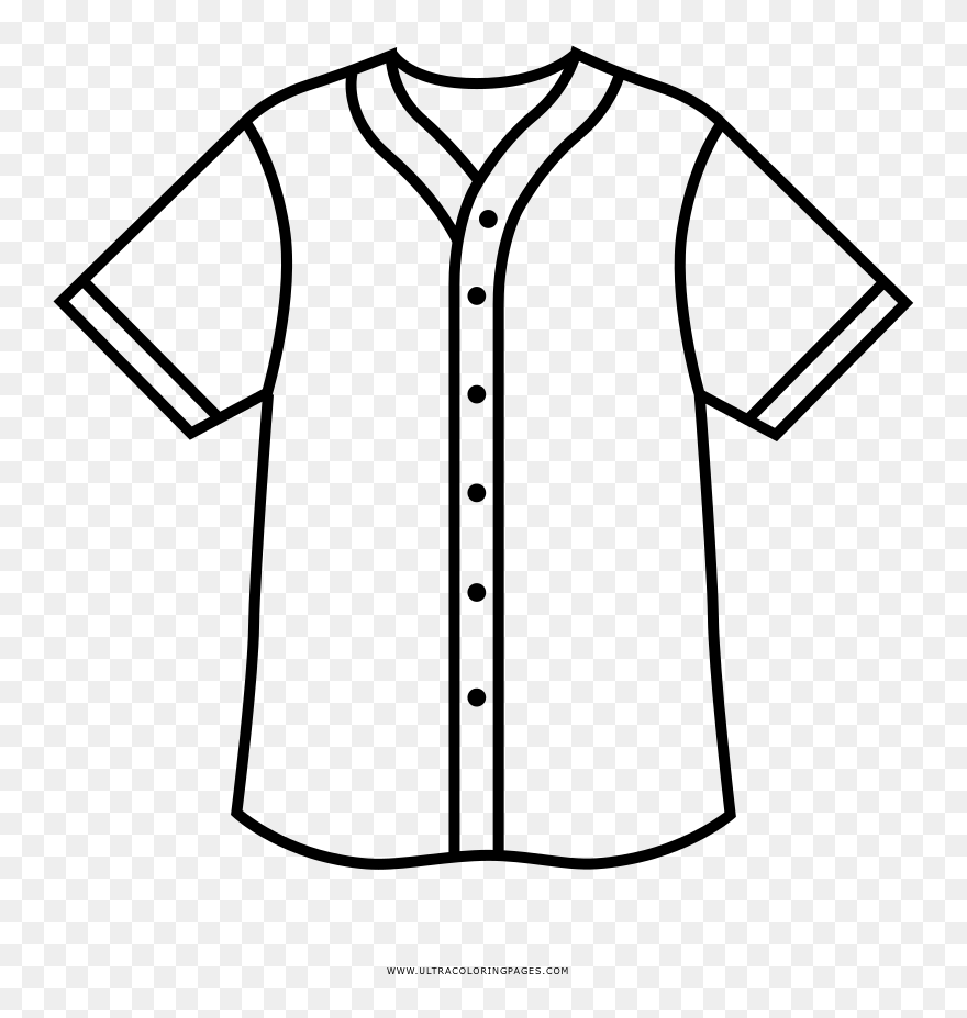Download Baseball Jersey Coloring Page src data Baseball Shirt