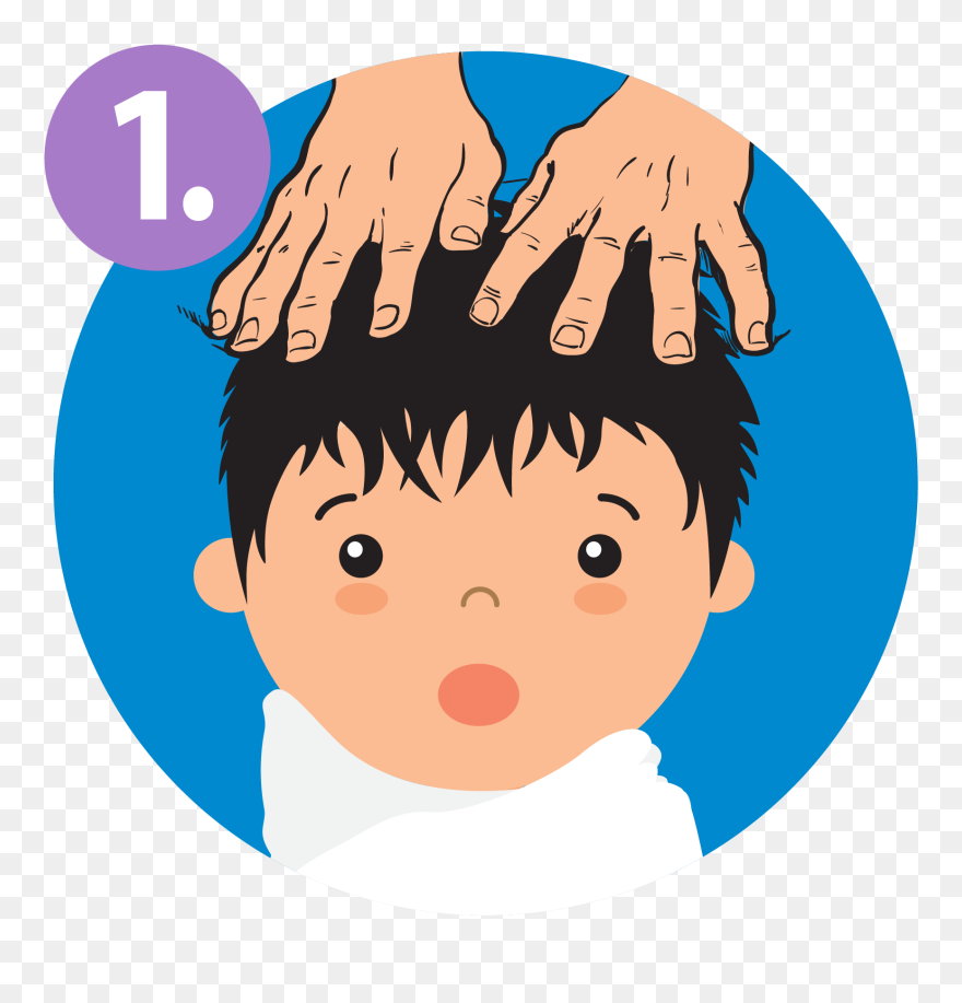Boy Brush Hair Clipart - Png Download