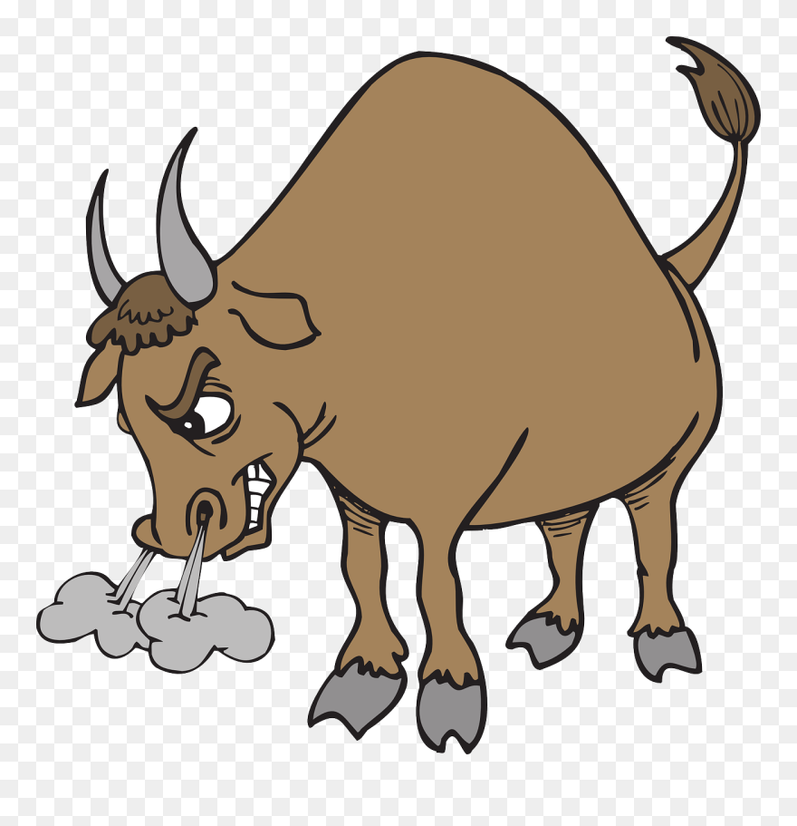 Wildlife,livestock,bull - Bull Clipart Gif - Png Download
