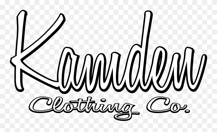 Kamden Clothing Co - Calligraphy Clipart
