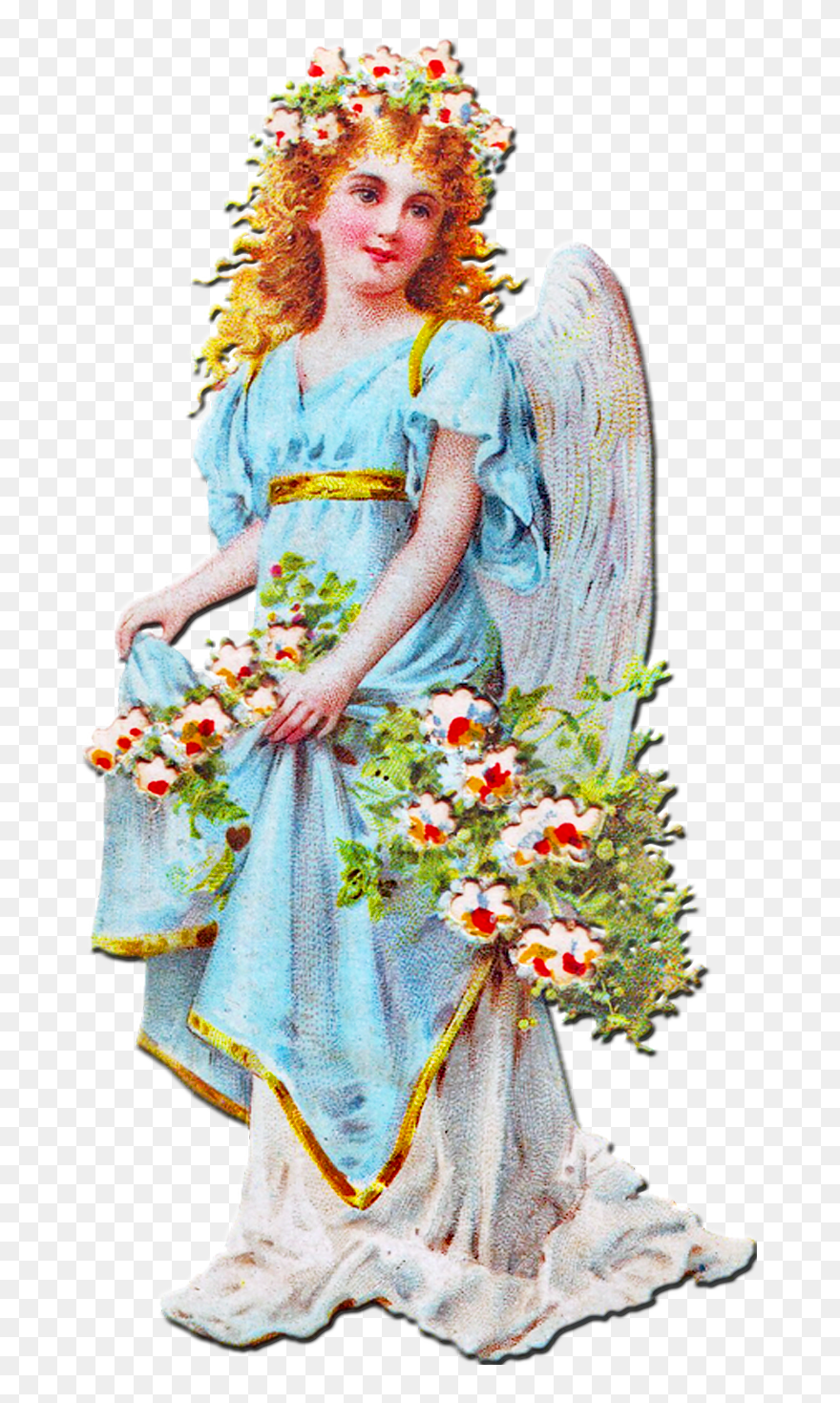 Angel Victorian Era Clipart