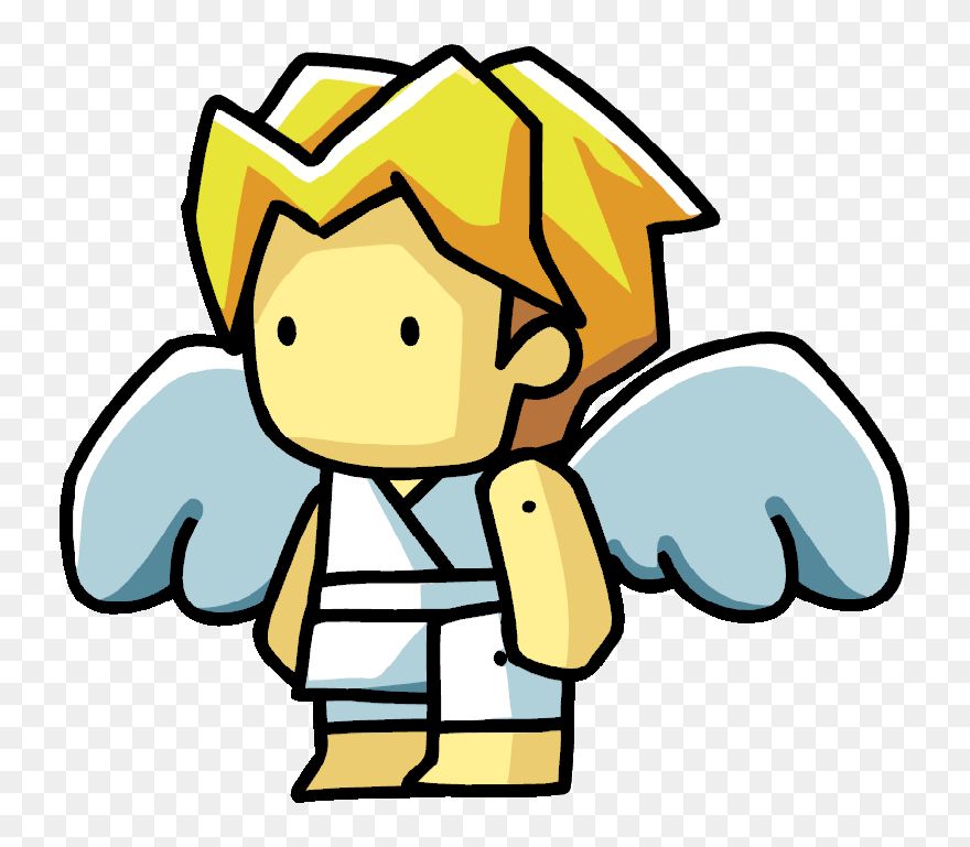 Male Clipart Guardian Angel - Hades Scribblenauts - Png Download