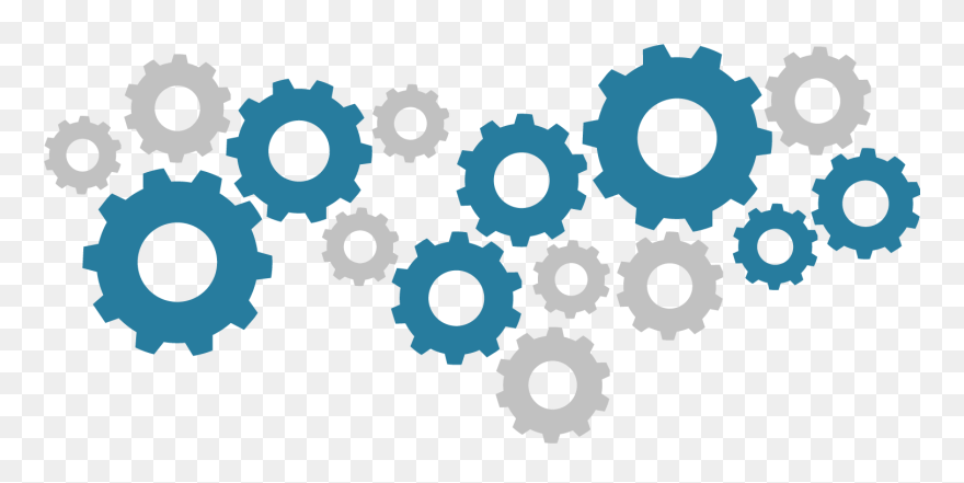 Automation Solutions Fireapps - Process Gears Clipart - Png Download