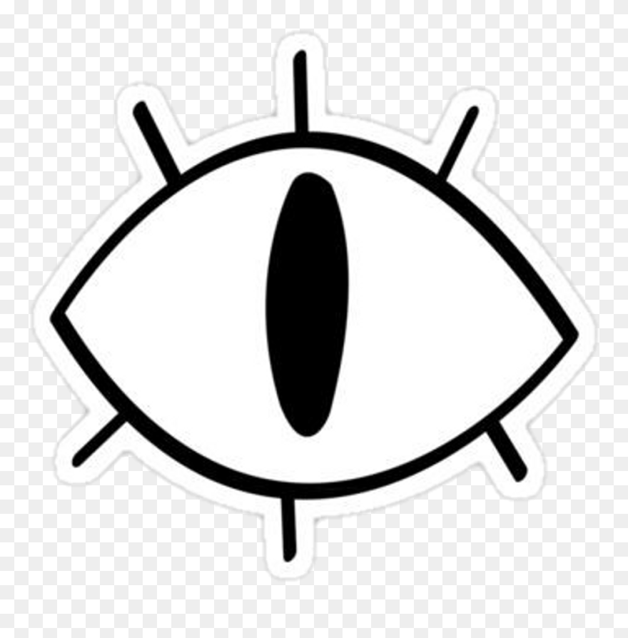 #eye #bill #billcipher #gravityfalls #aesthetic #tumblr - Gravity Falls Bill Eye Clipart