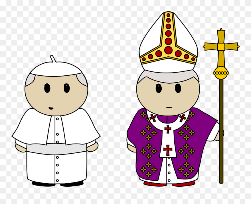 Princess Cliparts Shop Of - Pope Clipart - Png Download