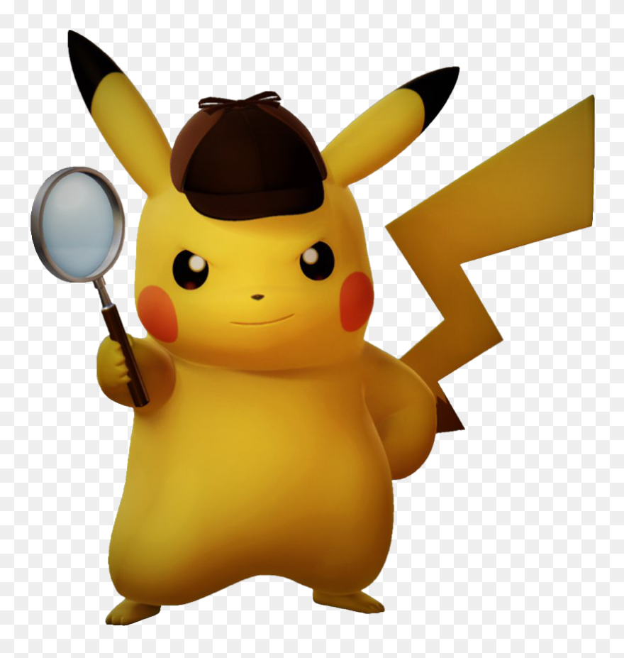 Pokemon Detective Pikachu Movie Png Transparent Image - Detective Pikachu Transparent Background Clipart