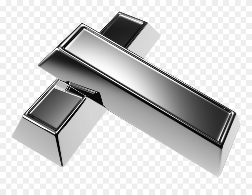 Transparent Silver Bar Clipart