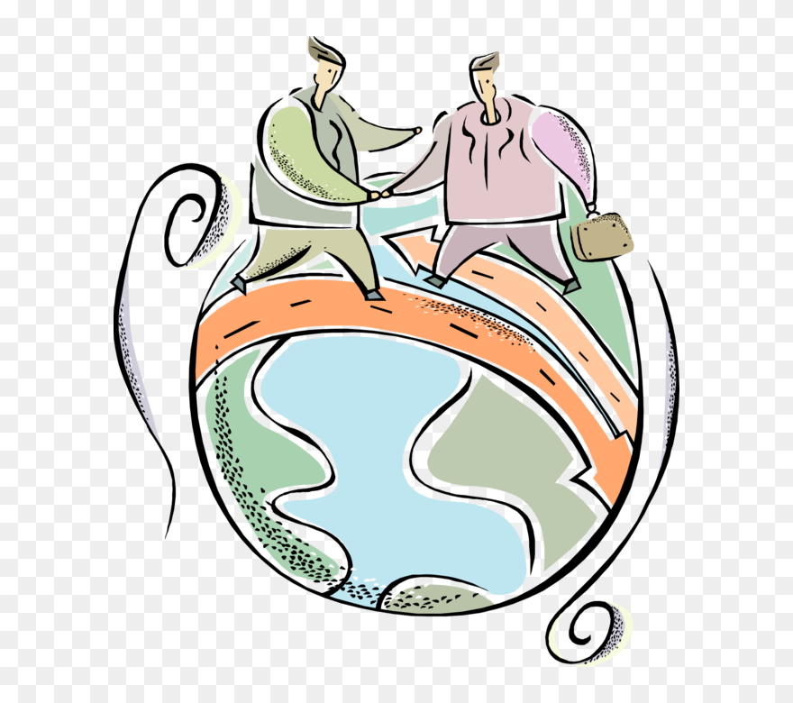 Global Business Image Illustration - Illustration Clipart