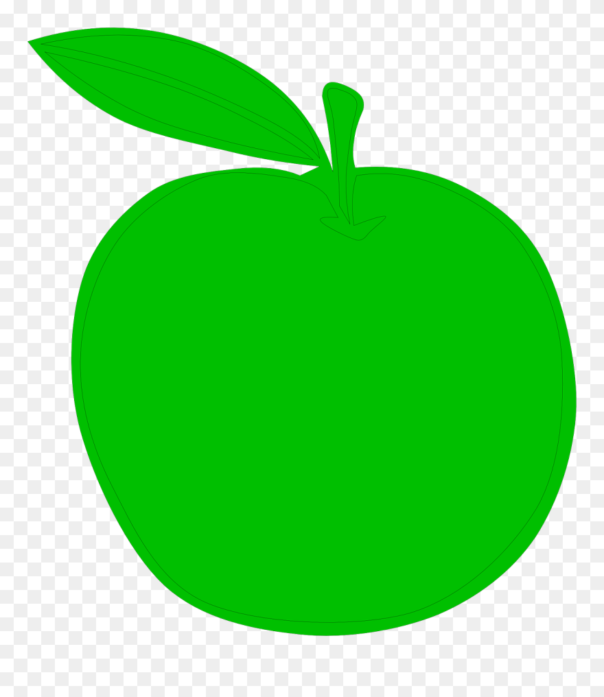 Apple Green Food Free Photo - Transparent Green Apple Clipart - Png Download