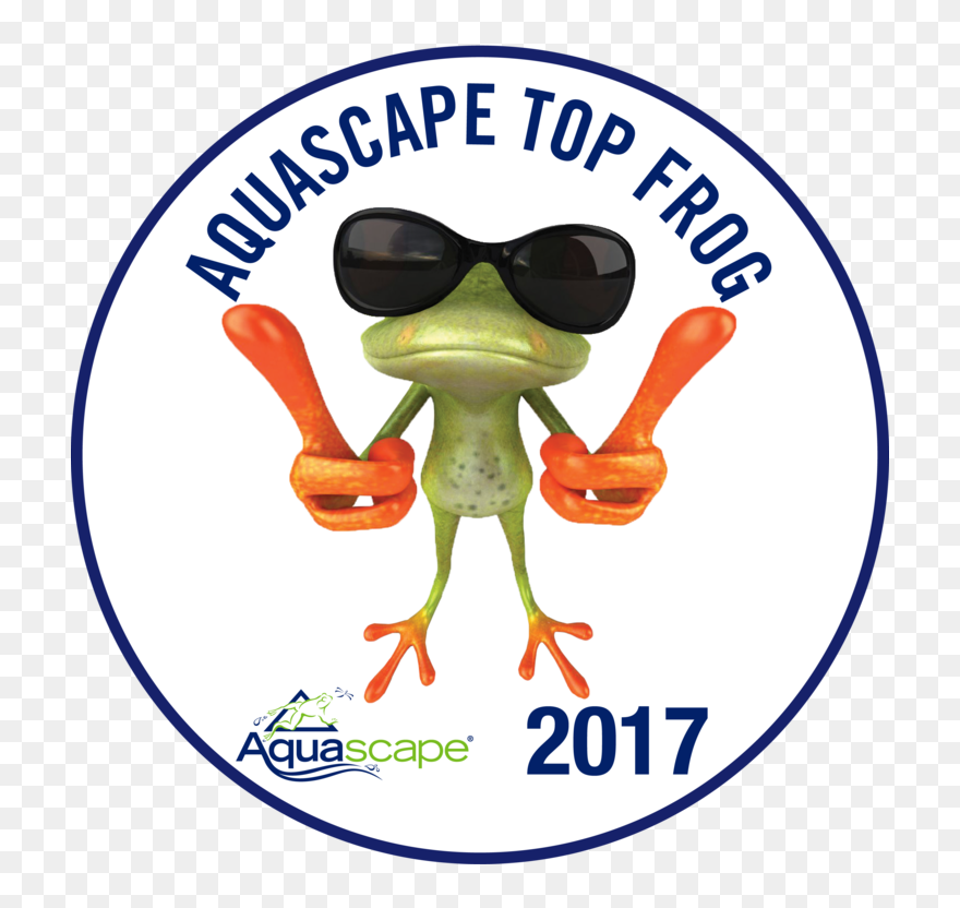 Aquascape Certified Waterpaw A - Funny Frog Clipart