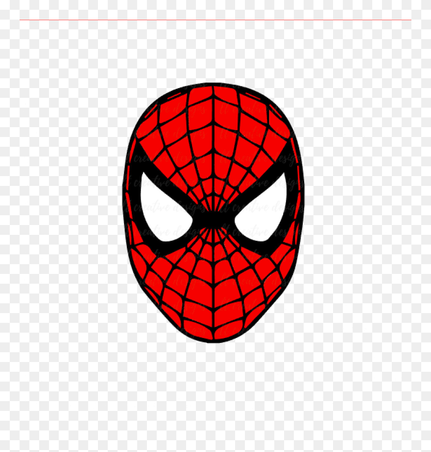 Spiderman Face Png - Spiderman Face Clipart