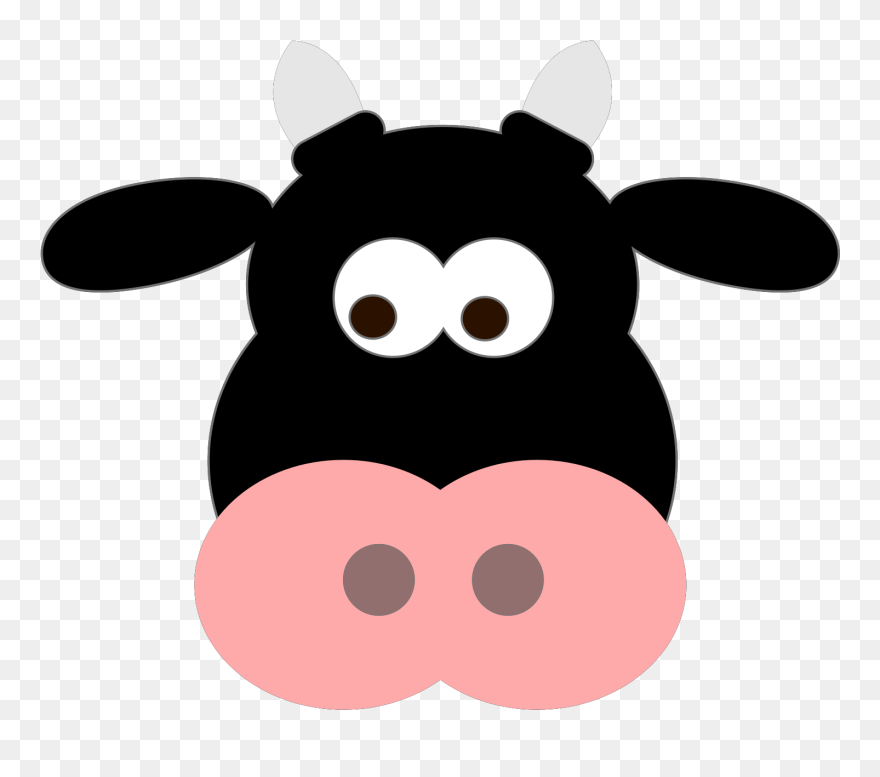 Cow Face Png Clipart
