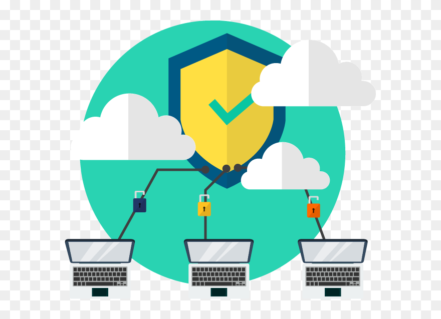 Network - Use Vpn Clipart