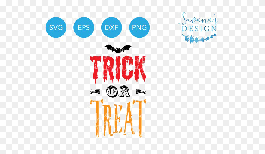 Halloween Trick Or Treat Png Clipart - Poster Transparent Png