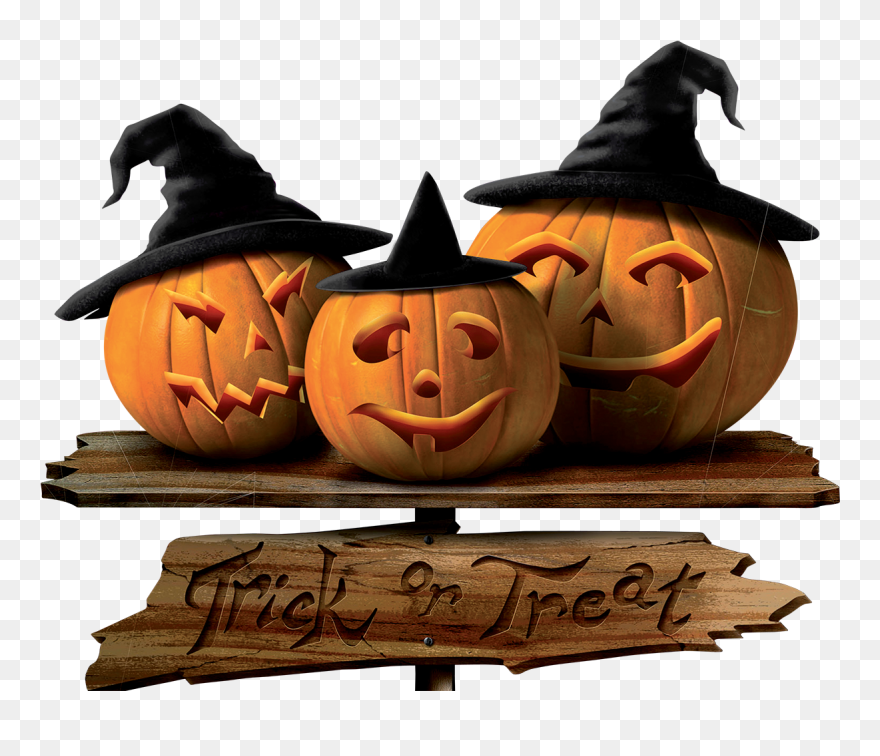 Transparent Pumpkins Clipart - Transparent Halloween Pumpkin Png
