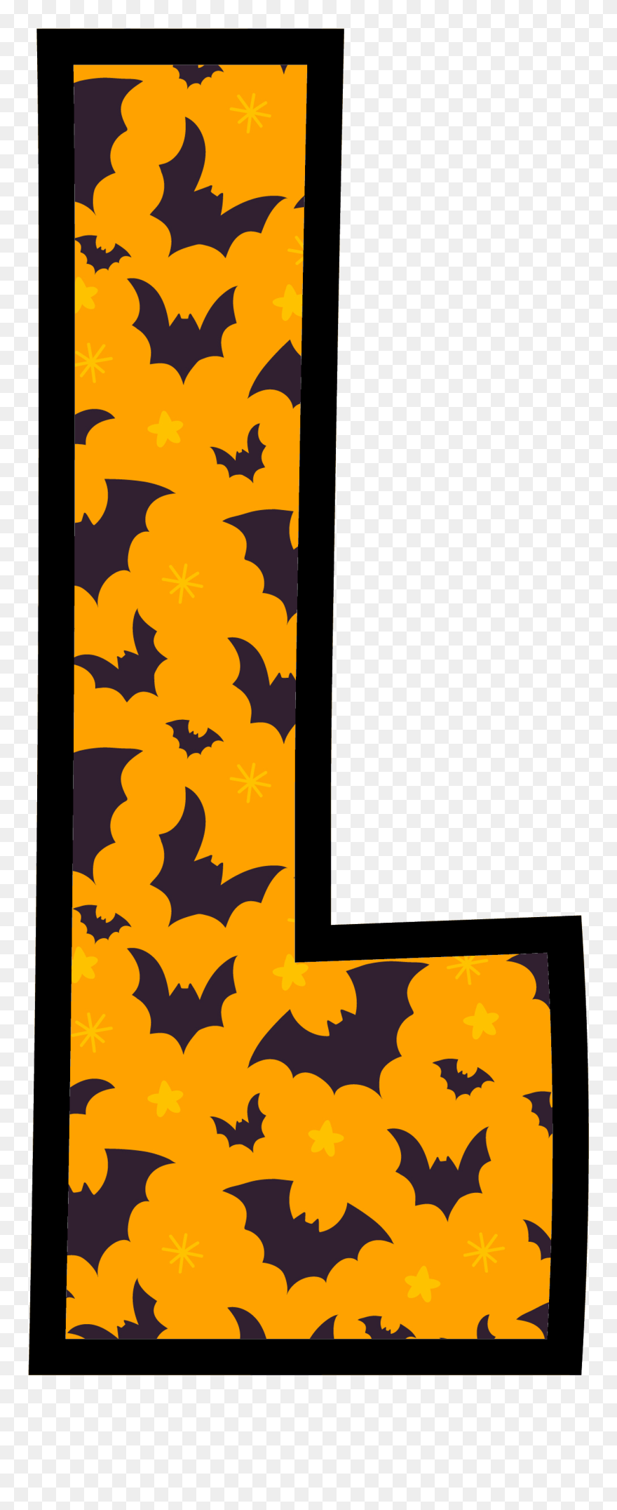 Abecedario Para Cartel Halloween Clipart