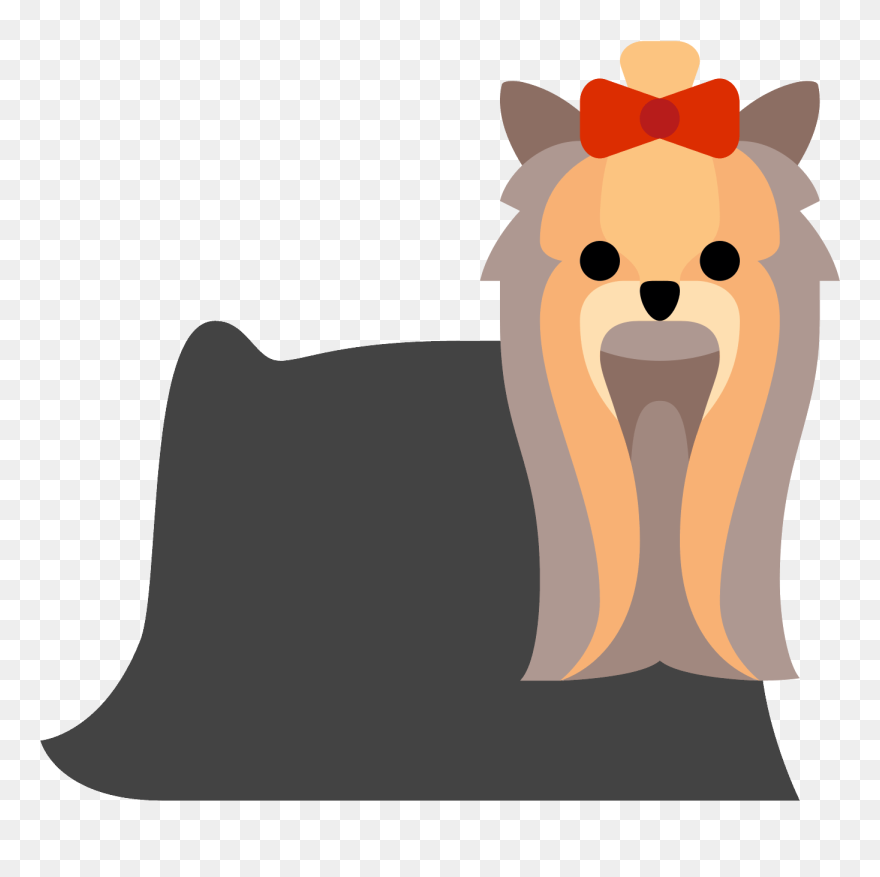 Yorkie Svg Vector - Yorkshire Terrier Mini Icon Clipart