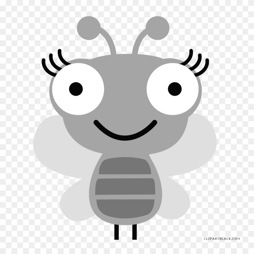 Bug Clipartblack Com Animal - Cute Bugs Clipart Png Transparent Png