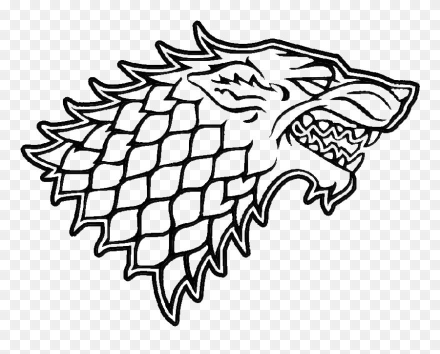 Game Of Thrones Stark Vector Clipart