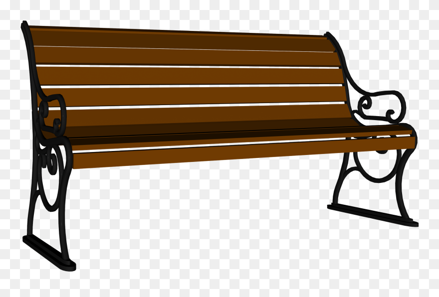 Wooden Bench Png Image - Clipart Bench Transparent Png