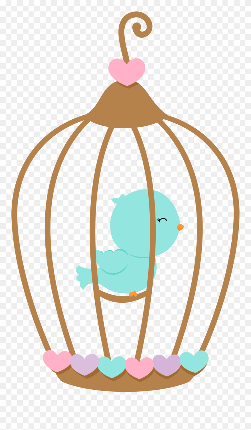 Aves & Passãros & Corujas Etc "src="data - Birdcage Clipart - Png Download