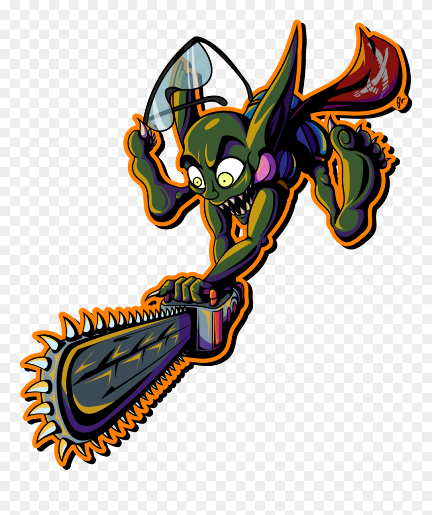 Most Of His Marbles Have Already Been Sawed In Half - Illustration Clipart