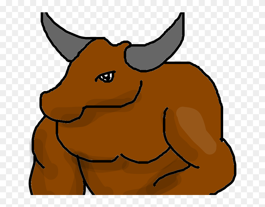 Minotauro Clipart Clip Art Library Minotauro Desenho - Como Desenhar Um Minotauro - Png Download