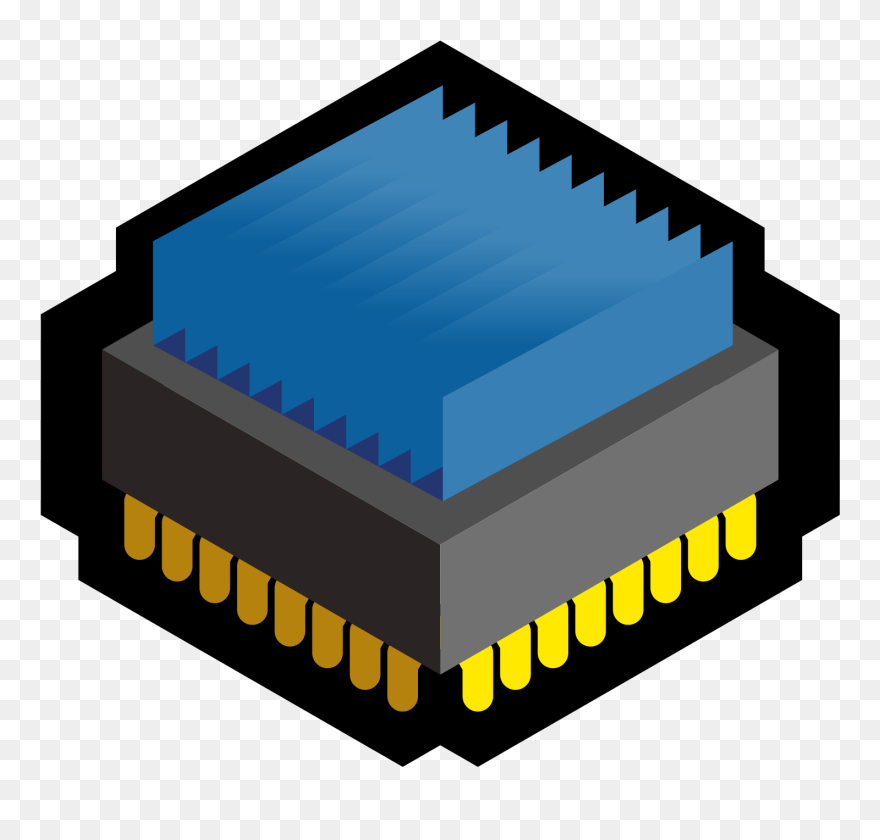 Clipart - Microchip Clipart - Png Download