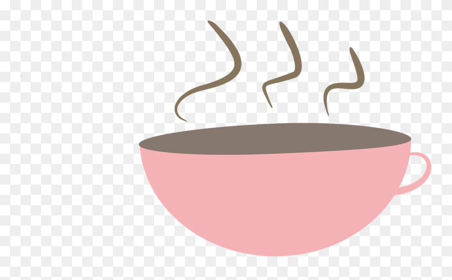 Coffee Teacup Cafe Free Photo - Coffee Png Pink Clipart
