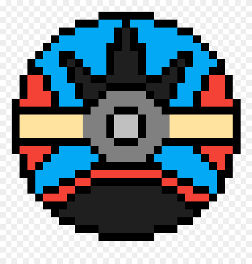 Planet Pixel Art Png Clipart , Png Download - Spider Man Logo Pixel Art Transparent Png