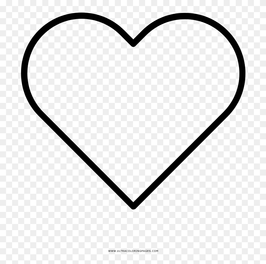 Dibujo De Me Gusta Para Colorear - White Heart Break Png Clipart