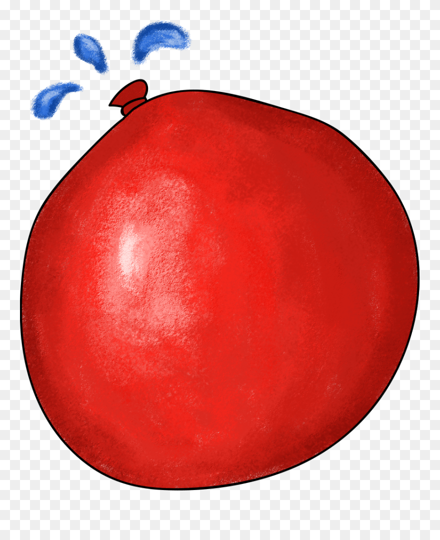 Full Water Balloon Clipart - Png Download