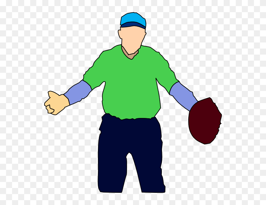 Baseball Player Clipart - Png Download