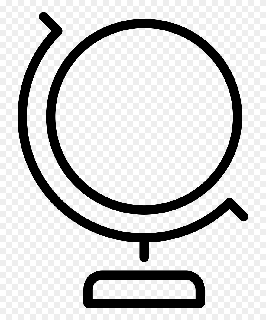 Globe Earth - Circle Clipart