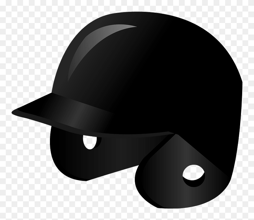 Baseball Helmet Sports Clipart - Hard Hat - Png Download