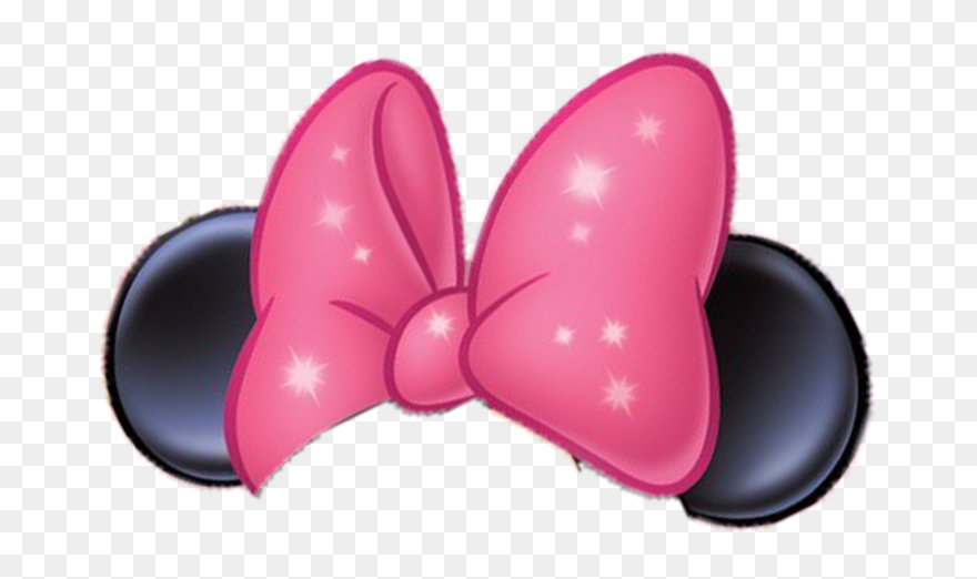 Minnie Mouse Mickey Mouse Clip Art - Minnie Mouse Ears Transparent Background - Png Download