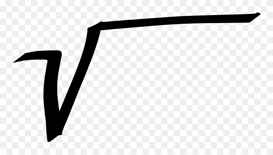 Square Root Clip Art - Png Download
